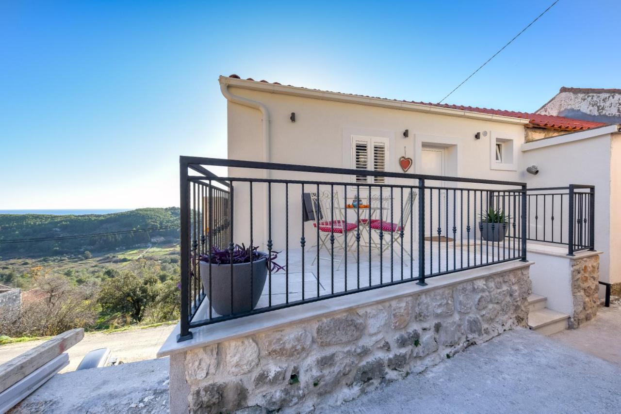 Jully Apartment With Swimming Pool Babino Polje Bagian luar foto